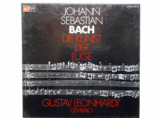 Gustav Leonhardt (cembalo)Bach Die kunst der fuge 2LP