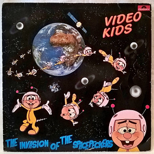 Video Kids ‎- The Invasion Of The Spacepeckers - 1984. (LP). 12. Vinyl. Пластинка. Germany.