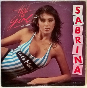 Sabrina - Hot Girl - 1987. (EP). 12. Vinyl. Пластинка. Germany.