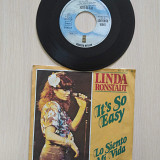 Linda Ronstadt ‎– It's So Easy\Asylum Records ‎– AS 13 101 \ 7"\45 RPM\ Germany\1977\G+/G+