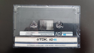 Касета TDK AD 46 (Release year: 1985)