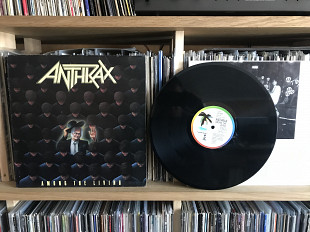 Пластинка Anthrax ‎ " Among The Living" UK