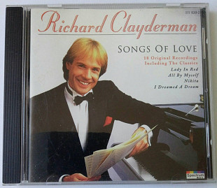 CD диск - Richard Clayderman _ Songs of Love - Dilphine Records 1997