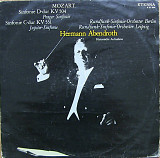 Hermann Abendroth-Mozart VG\EX LP