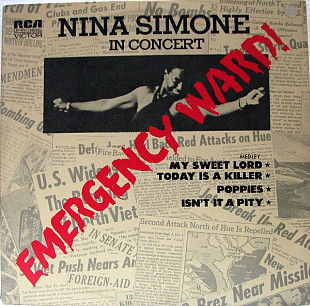 Nina Simone – In Concert - Emergency Ward! (US, 1-st press)