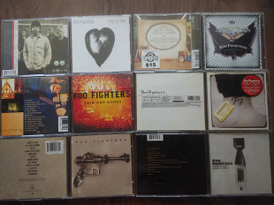 Коллекция записей группы FOO FIGHTERS (1 CD, 1 DCD, 1 CD+DVD, фирменные)