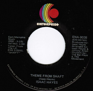 Isaac Hayes ‎– Theme From Shaft