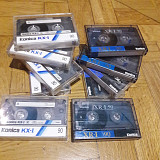 Аудиокасета , Аудио кассета KONICA XR-I 90 и 60 . Япония