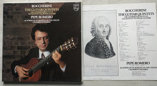 Boccherini - Pepe Romero ‎– The Guitar Quintets 3LP