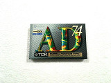 Аудиокассета TDK AD 74 Type I Normal Position cassette
