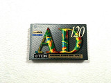 Аудиокассета TDK AD 120 Type I Normal Position cassette