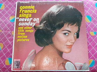 Виниловая пластинка LP Connie Francis – Sings Never On Sunday And Other Title Songs From Motion Pict
