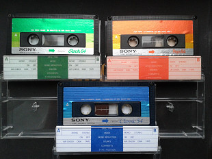Sony Rock 84, Sony Pops 84, Sony Classic 54 (3шт)