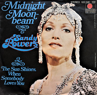 Sandy Powers - "Midnight Moonbeam" 7'45RPM