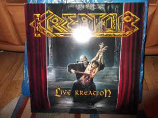 3LP Kreator ‎– Live Kreation, 1st press. original!