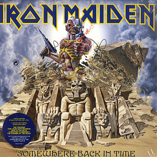 Iron Maiden - Somewhere Back In Time. The Best Of - 1980-89. (2LP). 12. Vinyl. Пластинки. Europe. S/