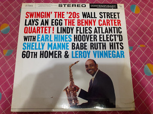 Виниловая пластинка LP The Benny Carter Quartet – Swingin' The '20s