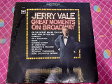 Виниловая пластинка LP Jerry Vale – Great Moments On Broadway