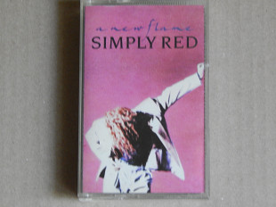 Simply Red ‎– A New Flame (WEA ‎– 244689-4, Italy)