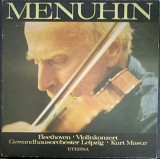 Пластинка - Л.Бетховен - Концерт для скрипки с оркестром - исп.Менухин и Лейпциг.Оркестр - Eterna