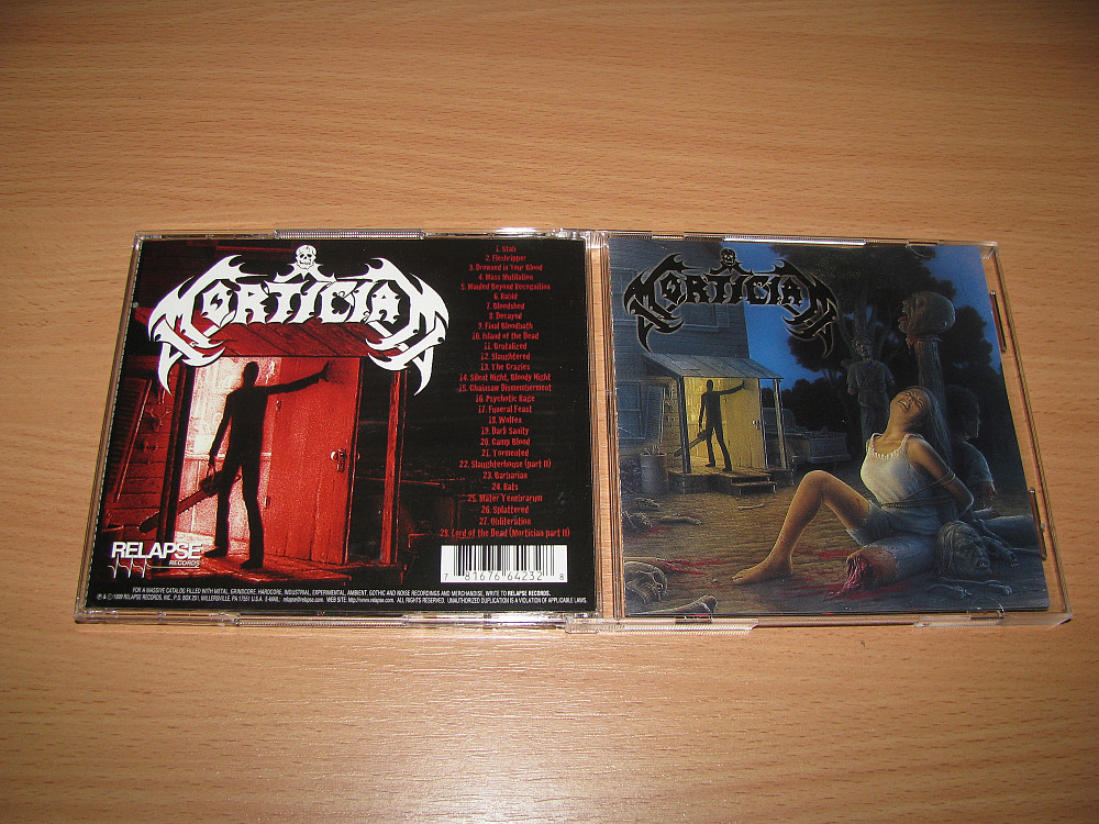 MORTICIAN Chainsaw Dismemberment (1999 Relapse 1st press, USA