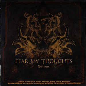 Продам лицензионный CD Fear My Thoughts – Vulcanus – 07--ФОНО - RUSSIA