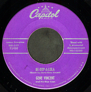 Gene Vincent ‎– Be-Bop-A-Lula