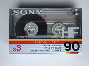 Аудиокассета Sony HF 90 3 Pack