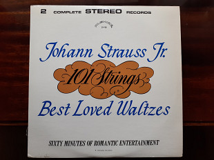 Двойная виниловая пластинка LP Johann Strauss Jr. - 101 Strings – Best Loved Waltzes