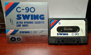 Аудиокассета SWING C-90 Low Noise