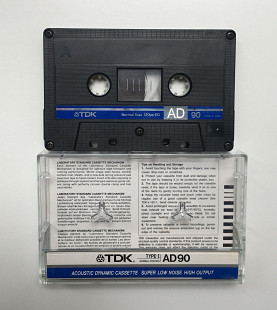 Аудиокассета TDK AD 90 1987