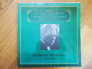 Генрих Нейгауз (фортепиано) (лам. конв.)-M-2 LPs-Мелодия