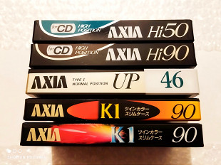 Аудиокассеты AXIA (Fuji) Japan market