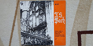 J.S. Bach - Лионель Рог ‎– Избранные Произведения Для Органа - 7 (LP) 12. Vinyl. Пластинка. Bulgaria