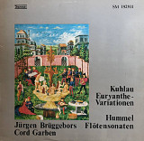 Kuhlau - Euryanthe-Variations op.63, Hummel - "Flute Sonatas op.62, op.2 - Jurgen Bruggebors Flute