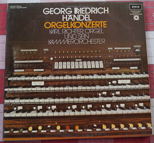 2 LP Georg Handel Orgel , Decca, Germany