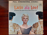 Виниловая пластинка LP Peggy Lee – Latin Ala Lee!