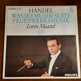 Händel* - Lorin Maazel, RSO Berlin* ‎– Wassermusik-Suite / Feuerwerksmusik 1966 (1972) Germ