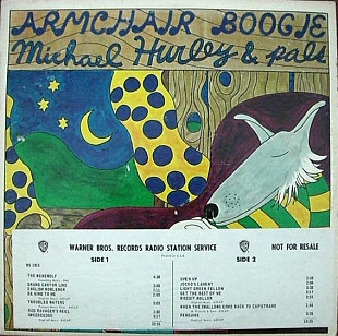 Michael Hurley & Pals ‎– Armchair Boogie