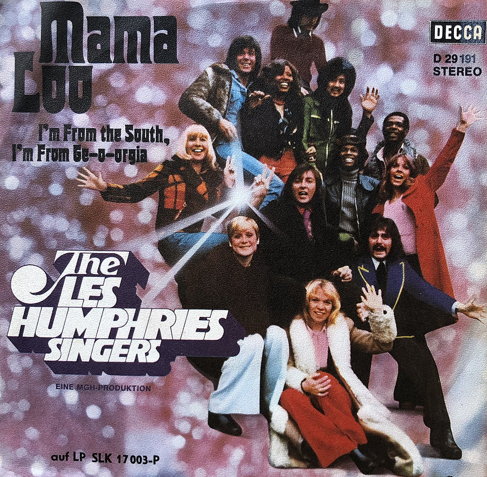 Les humphries singers. Les Humphries Singers 1973 mama Loo обложка. Mama Loo les Humphries Singers.