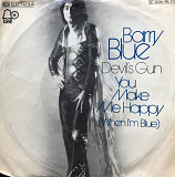 Barry Blue ‎- "Devil's Gun/You Make Me Happy (When I'm Blue)" 7'45RPM