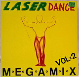 Laserdance - Megamix. Vol:2 - 1989. (EP). 12. Vinyl. Пластинка. Germany. Оригинал.