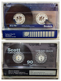 Две кассеты Scotch 90min normal/chrome