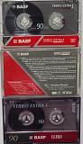 Vintage 3 кассеты BASF ferro extra 1 normal
