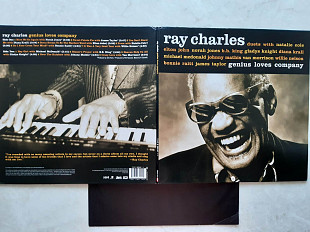 RAY CHARLES duets with Natalie Cole, Elton John, Nora Joune, B.B.King, Diana Krall… GENIUS LOVES COMPA