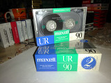 Аудиокассета MAXELL UR 90 (1988) Japan market