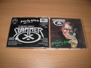 SLAMMER - Insanity Addicts (1990 Heavy Metal Records)