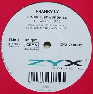Franky Ly – Gimme Just A Promise