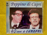 Двойной компакт диск фирменный CD Peppino Di Capri – 40 Anni Di Canzoni