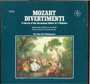 Mozart Divertimenti 3LP USA